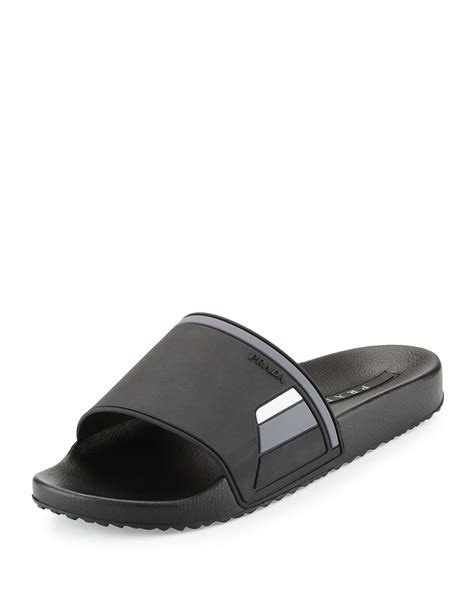 prada mens sandals 2013|Prada men's slip on shoes.